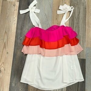 Entro ruffle top